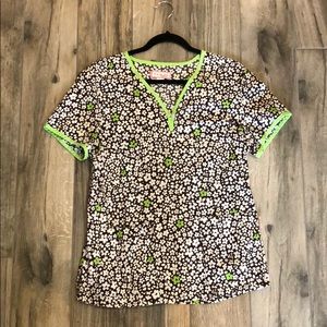 Koi Scrub Top
